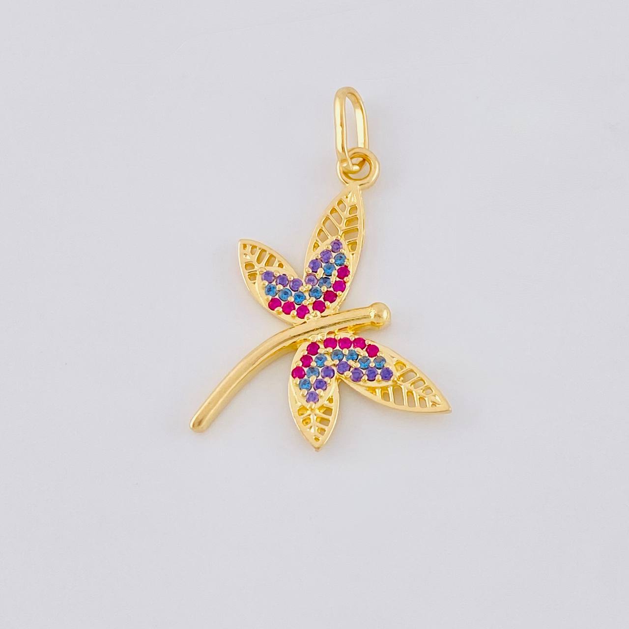 Dije Libélula 2 g / 3 cm Oro Amarillo 18K