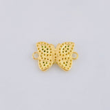 Herraje Mariposa Verde 1.45 g / 1.5 cm Oro Amarillo 18K