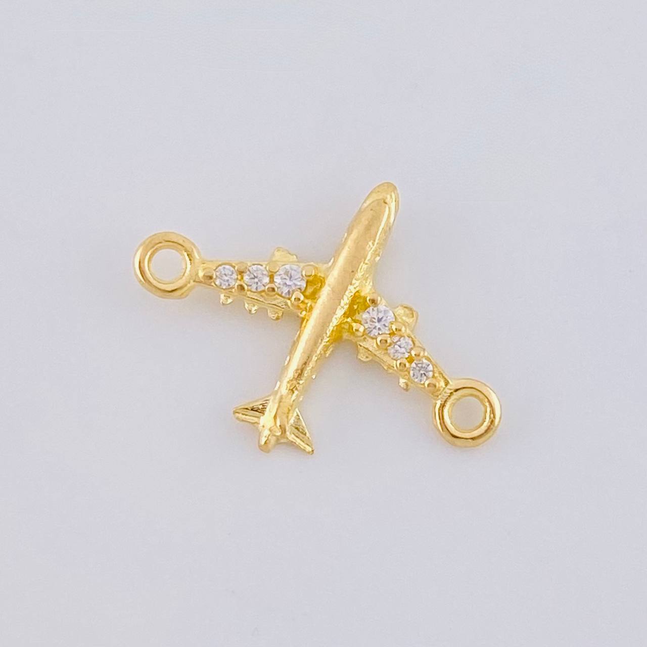 Herraje Avión 0.45 g / 1.5 cm Oro Amarillo 18K