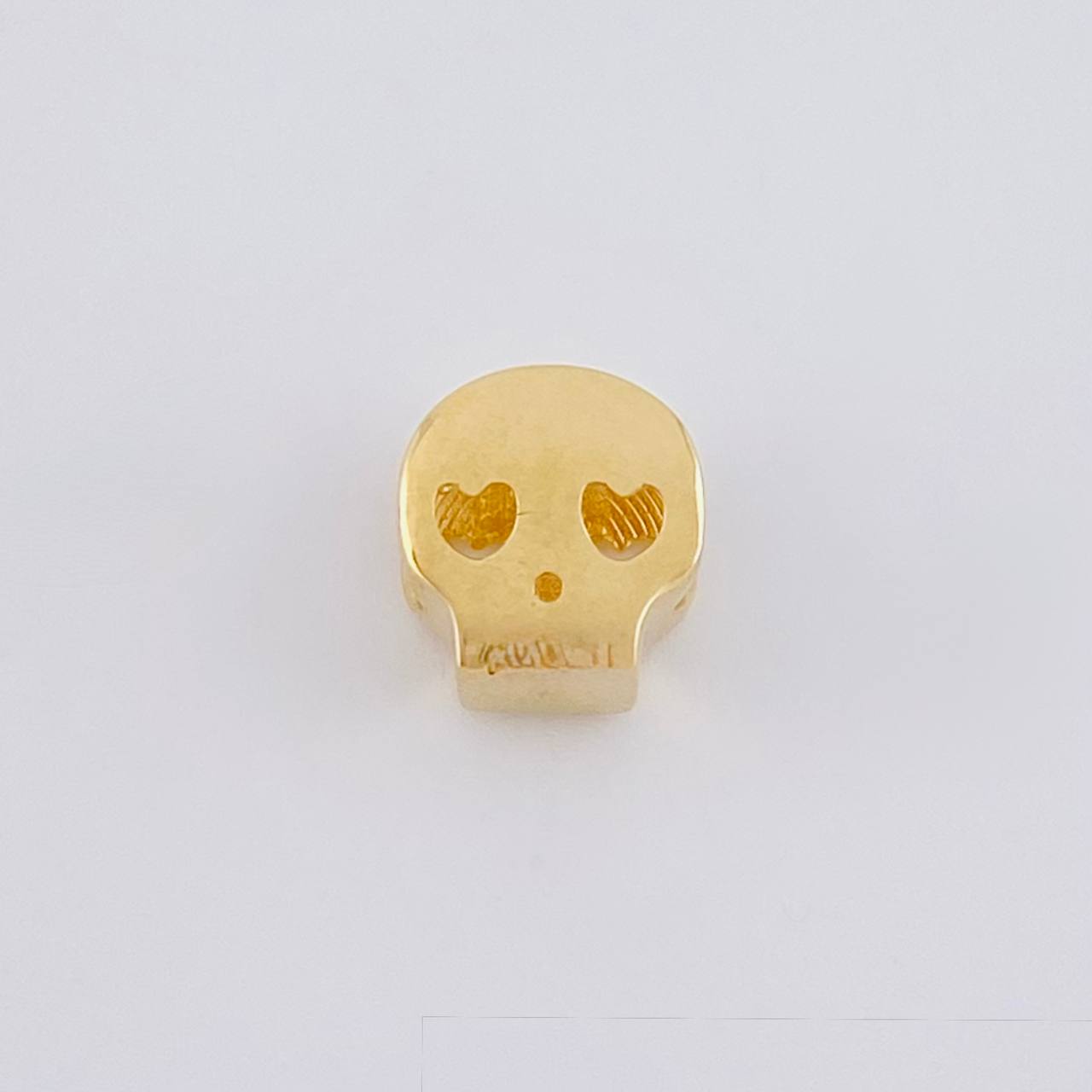 Herraje Calavera 1.45 g / 0.8 cm Oro Amarillo 18K