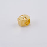 Herraje Calavera 1.45 g / 0.8 cm Oro Amarillo 18K
