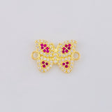 Herraje Mariposa 1.45 g / 1.5 cm Oro Amarillo 18K