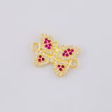 Herraje Mariposa 1.45 g / 1.5 cm Oro Amarillo 18K