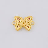 Herraje Mariposa 1.45 g / 1.5 cm Oro Amarillo 18K