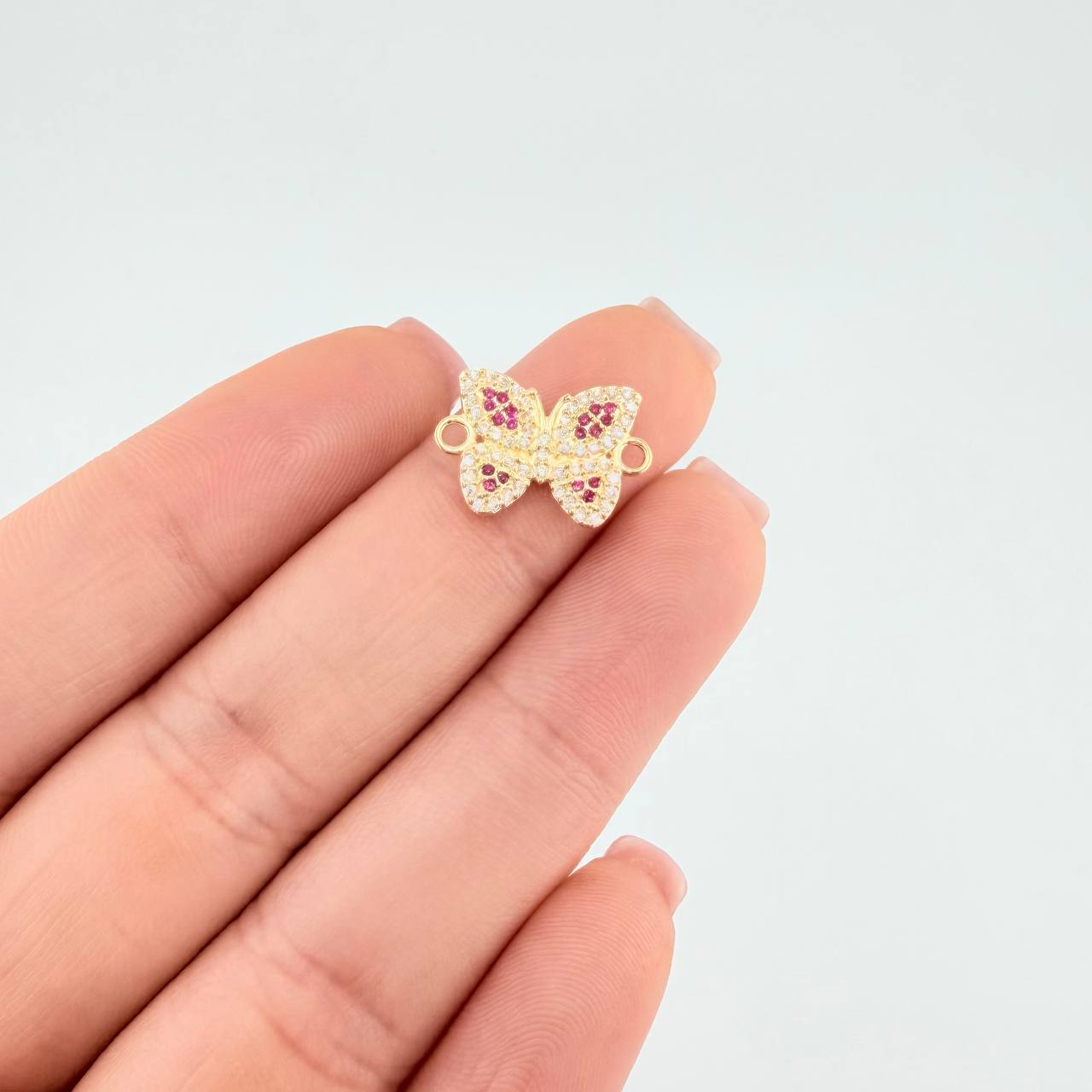 Herraje Mariposa 1.45 g / 1.5 cm Oro Amarillo 18K