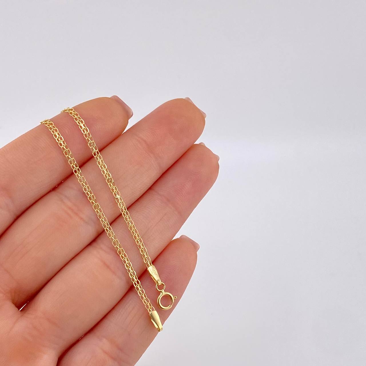 Cadena China 2.2 g / 50.4 cm / 1.9 mm Oro Amarillo 18K