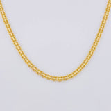 Cadena China 7.45g / 60cm / 2.4mm Oro Amarillo 18K
