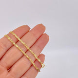 Cadena China 10 g / 45.5 cm / 3.7 mm Oro Amarillo 18K