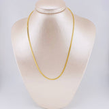 Cadena China 5.6 g / 45.3 cm / 2.4 mm Oro Amarillo 18K