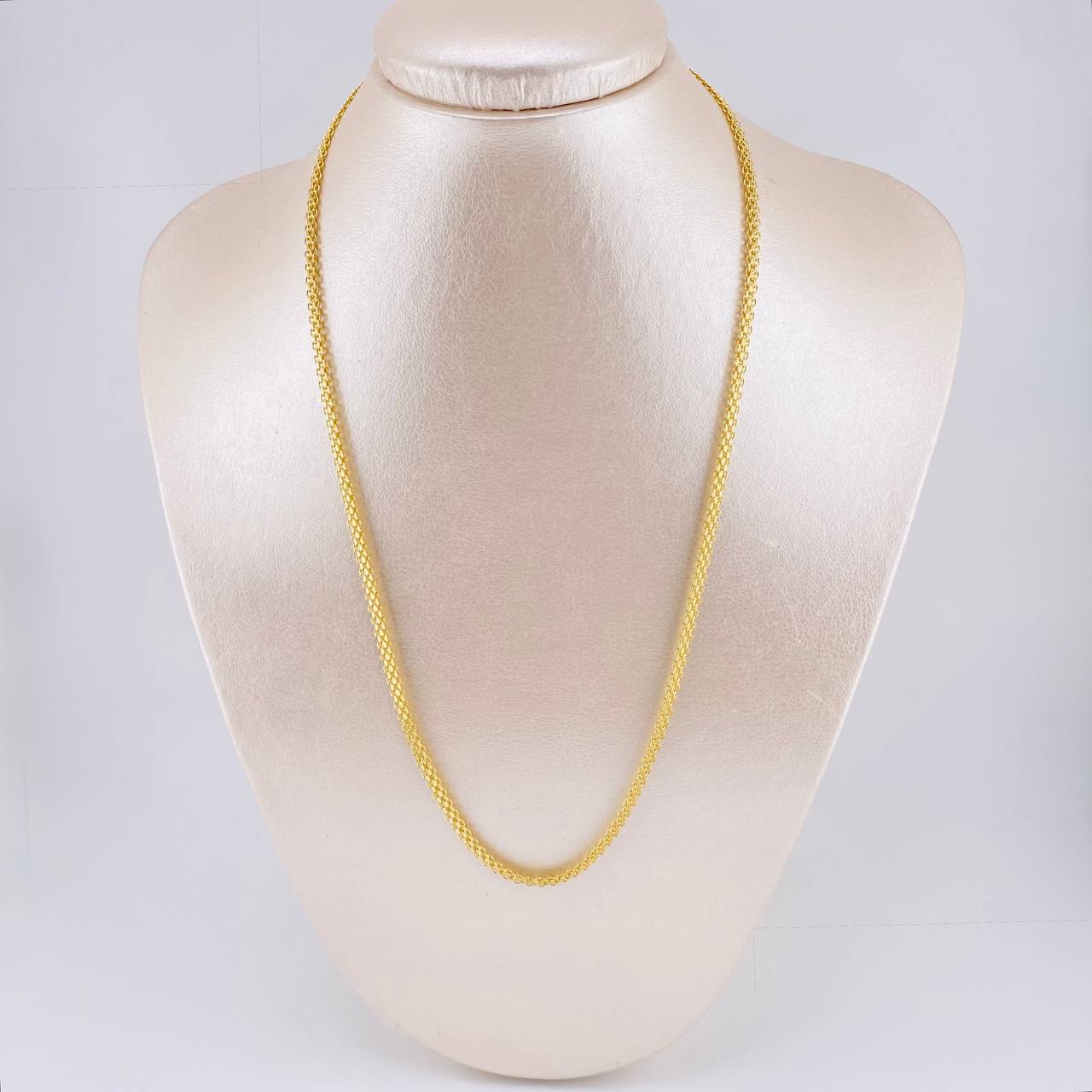 Cadena China 13.1 g / 60.05 cm / 3.7 mm Oro Amarillo 18K
