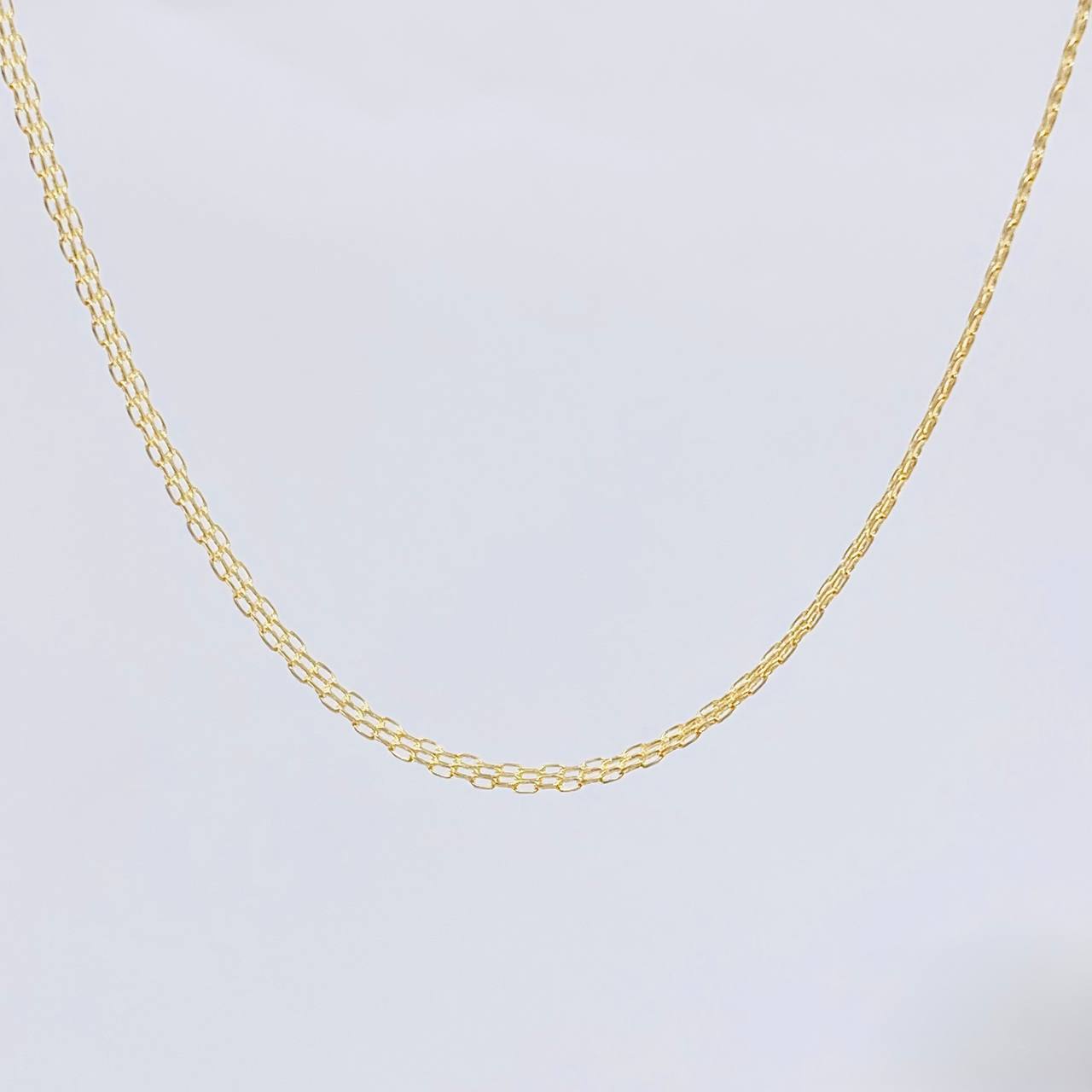 Cadena China 4.6 g / 45.4 cm / 3.7 mm Oro Amarillo 18K