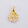 Dije Árbol De La Vida 0.6 g / 1.7 cm Oro Amarillo 18K
