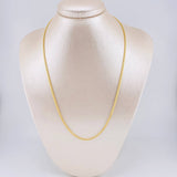 Cadena China 7.65 g / 50.2 cm / 2.5 mm Oro Amarillo 18K