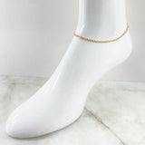 Tobillera Infinito 2.95gr / 24.5cm / Oro Amarillo 18K