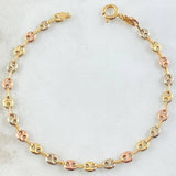Pulso GC  2.75gr / 19cm / Tres Oros 18K ©