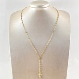 Rosario GC Virgen Milagrosa 6.3gr / 50cm / Oro Amarillo 18K ©