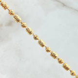Cadena Militar Morse 15.65gr / 60cm / Oro Amarillo 18K ©