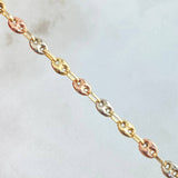 Cadena GC 6.75gr / 45cm / Tres Oros 18K