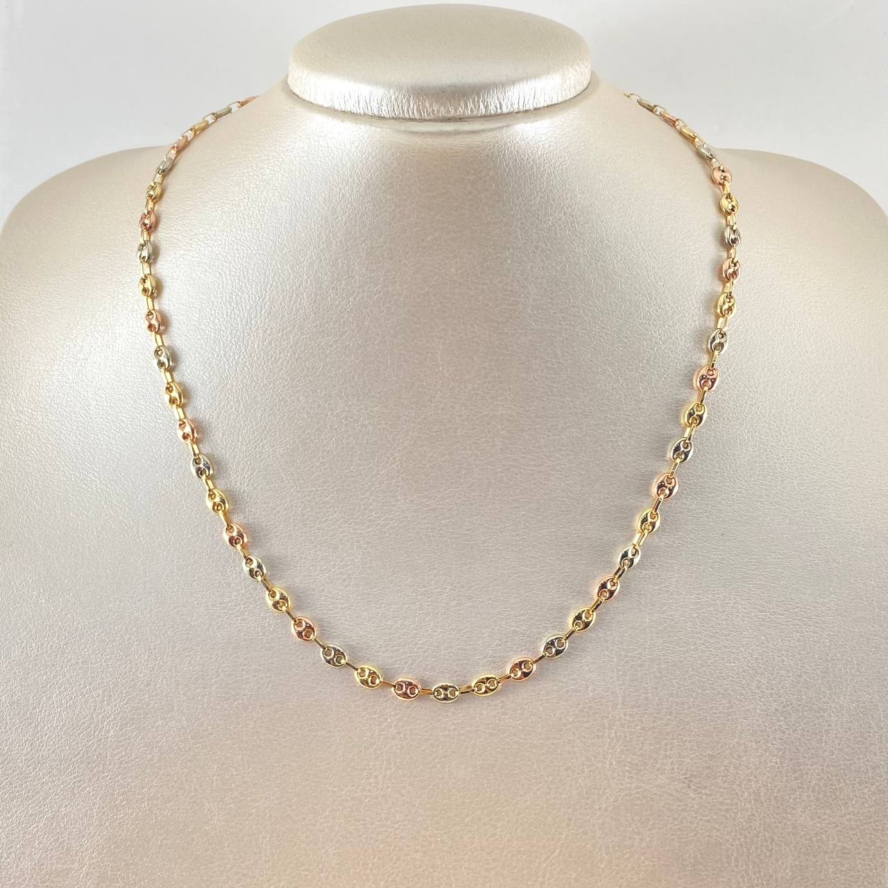 Cadena GC 7.1gr / 45cm / Tres Oros 18K