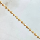 Cadena Militar Diamantada 17.1gr / 60cm / 3mm Oro Amarillo Nac.Esp. 18K *