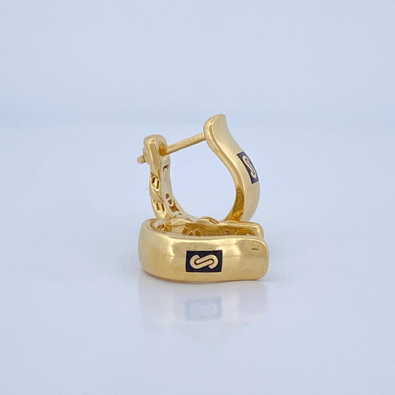 Candongas Cubana Infinito 4.15gr / 1.5cm / Oro Amarillo +4 18K &