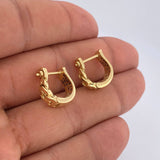 Candongas Cubana Infinito 4.15gr / 1.5cm / Oro Amarillo +4 18K &