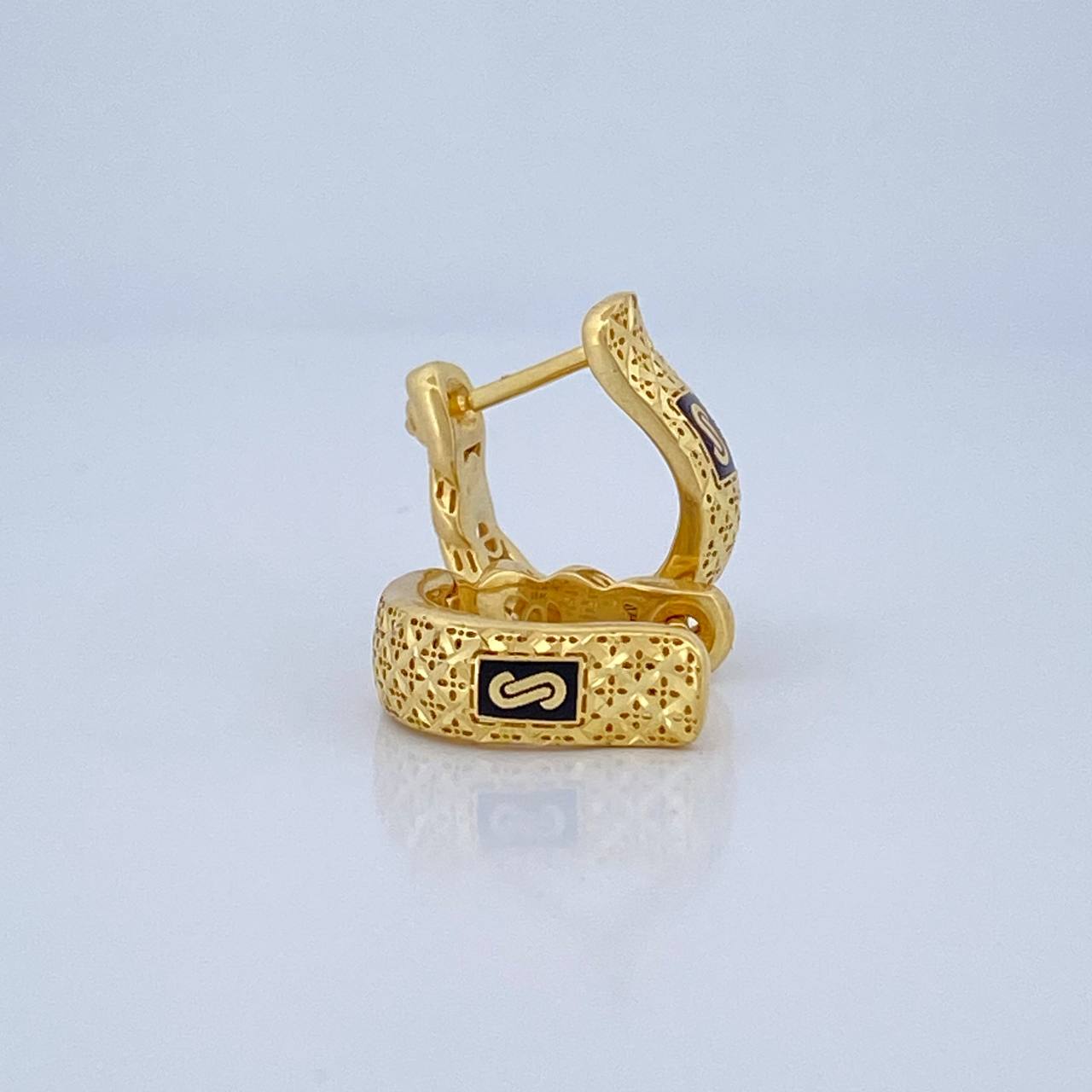 Candongas Cubana Infinito 4.15gr / 1.5cm / Oro Amarillo +4 18K &