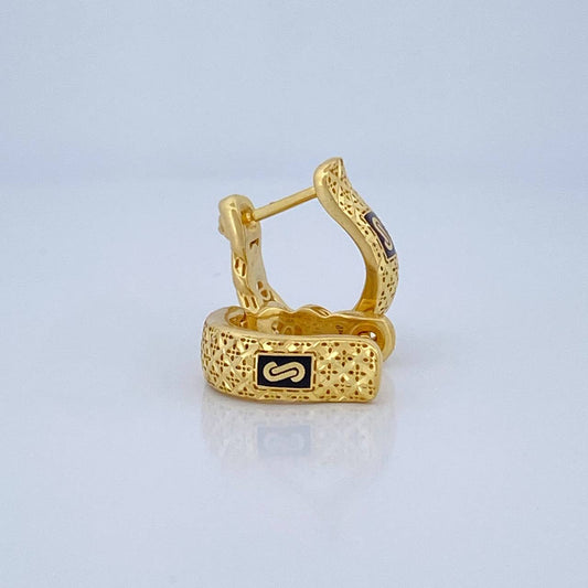 Candongas Cubana Infinito 4.15gr / 1.5cm / Oro Amarillo +4 18K &