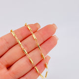 Cadena Rustica Adige 7.65gr / 65cm / 2.8mm Oro Amarillo 18K ©