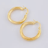Candongas Mary 2.8gr / 2.5cm / Oro Amarillo 18K