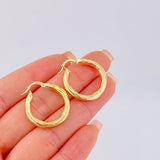 Candongas Mary 2.75gr / 2.5cm / Oro Amarillo 18K