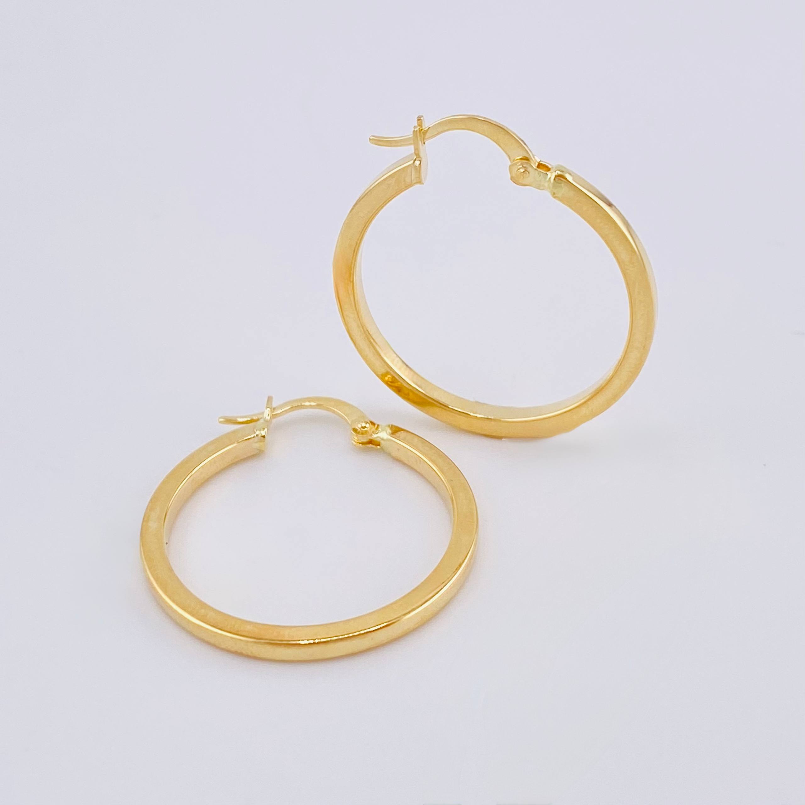 Candongas Miku 1.95gr / 2.8cm / Oro Amarillo 18K *