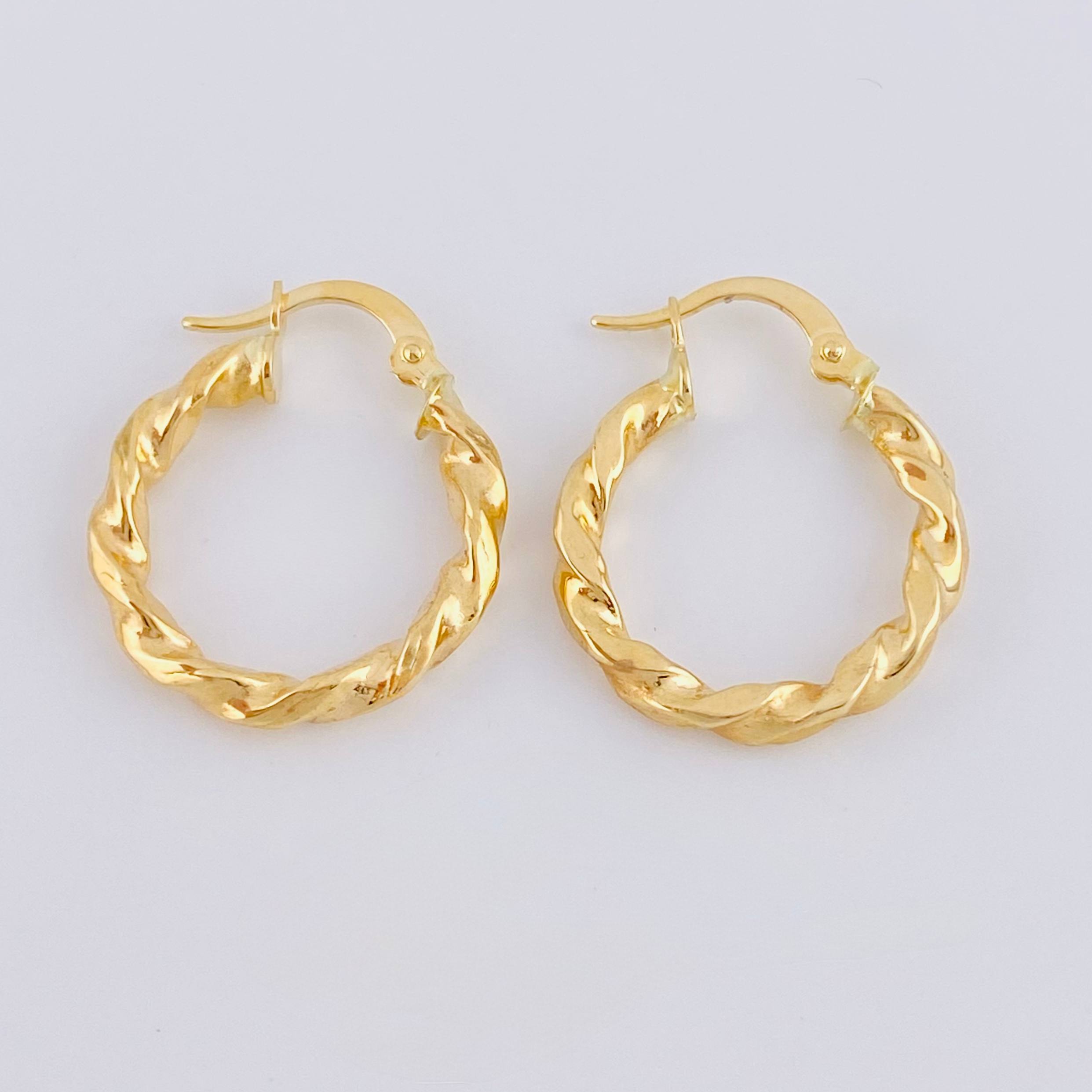 Candongas Milu 1.8gr / 2.3cm / Oro Amarillo 18K ©