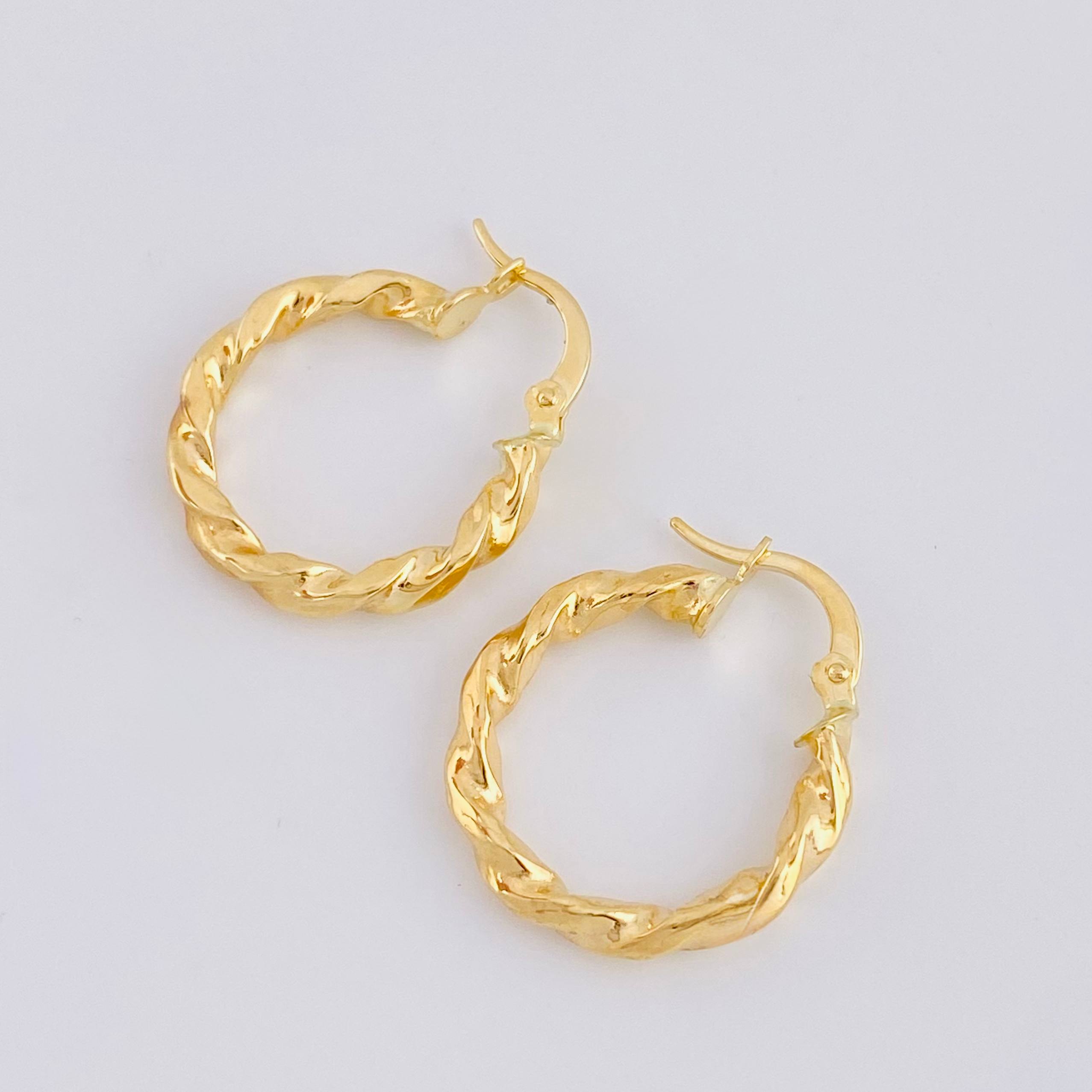 Candongas Milu 1.9gr / 2.3cm / Oro Amarillo 18K ©