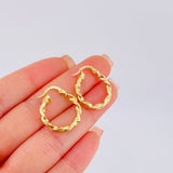 Candongas Milu 1.9gr / 2.3cm / Oro Amarillo 18K ©