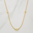 Cadena Espiga 2.9 g / 43 cm / 4 mm Oro Amarillo 18K