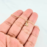 Tobillera Aro Seguido Unicornio 1.75 g / 25 cm / 4 mm Oro Amarillo 18K