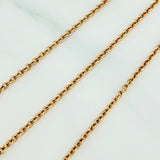 Cadena Aro Seguido Corazon 4.5 g / 53.5 cm / 1.53 mm Oro Amarillo 18K