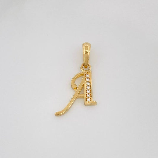 Dije Letra A 1 g / 2 cm Oro Amarillo 18K