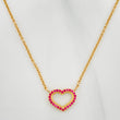 Cadena Aro Seguido Corazon 4.2 g / 47.5 cm / 1.74 mm Oro Amarillo 18K