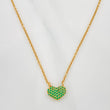 Cadena Aro Seguido Corazon 4.3 g / 47.5 cm / 1.02 mm Oro Amarillo 18K
