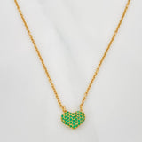 Cadena Aro Seguido Corazon 4.3 g / 47.5 cm / 1.02 mm Oro Amarillo 18K