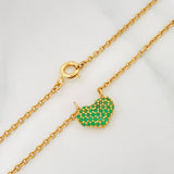 Cadena Aro Seguido Corazon 4.3 g / 47.5 cm / 1.02 mm Oro Amarillo 18K