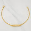 Pulso Placa Rectangular 1.65 g / 16 cm / 1.8 mm Oro Amarillo 18K