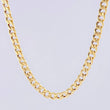 Cadena Cubana 7.25g / 70cm / 5.2mm Oro Amarillo 18K