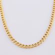 Cadena Cubana 5.85g / 50cm / 5.25mm Oro Amarillo 18K