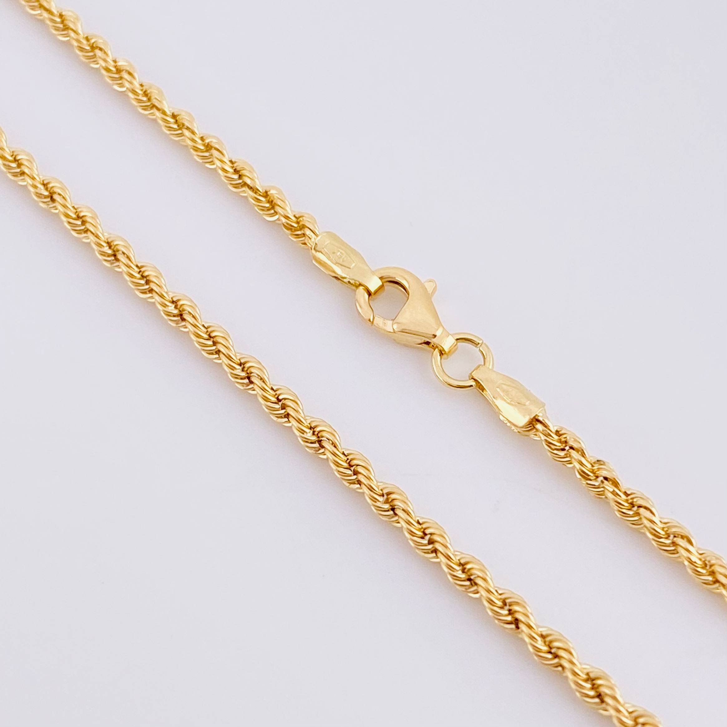 Cadena Lazo 2.75g / 45cm / 2.2mm Oro Amarillo 18K