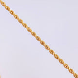 Cadena Lazo 2.75g / 45cm / 2.2mm Oro Amarillo 18K