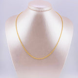 Cadena Lazo 2.75g / 45cm / 2.2mm Oro Amarillo 18K