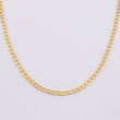 Cadena Panzer 10g / 60cm / 2.9mm Oro Amarillo 18K